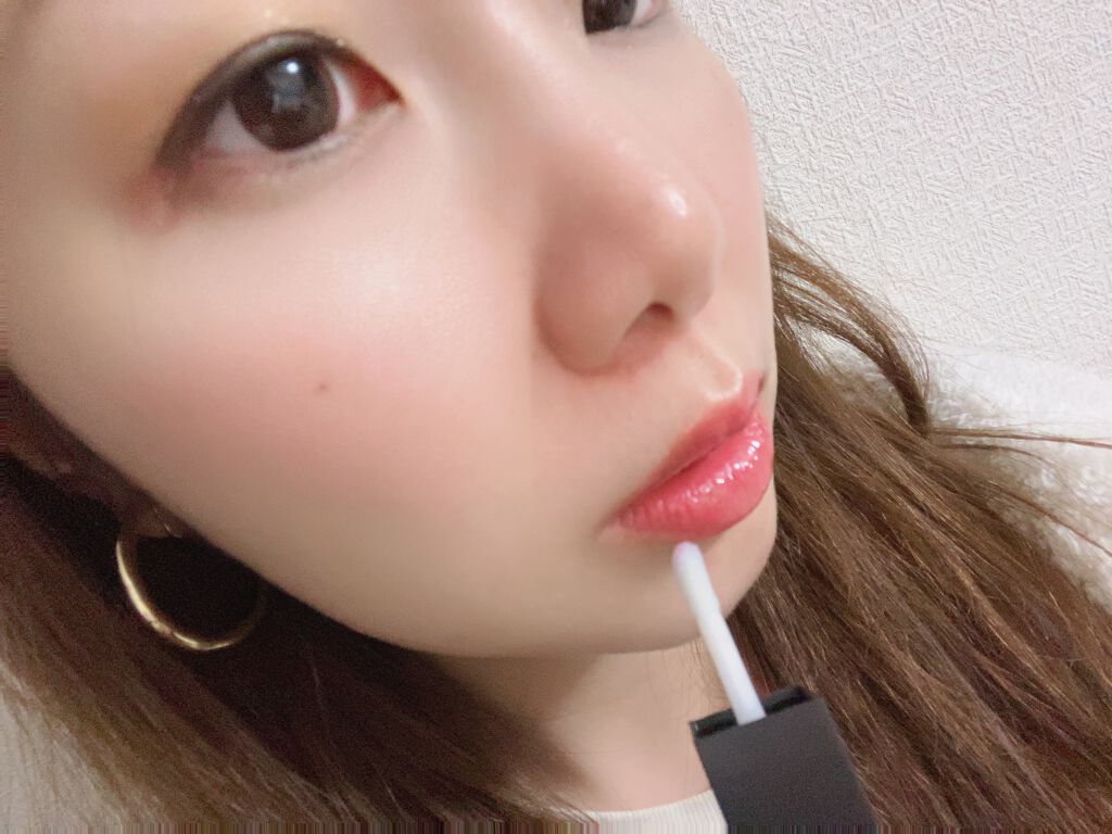 UR GLAM LIP OIL/U R GLAM/リップグロスを使ったクチコミ(3枚目)