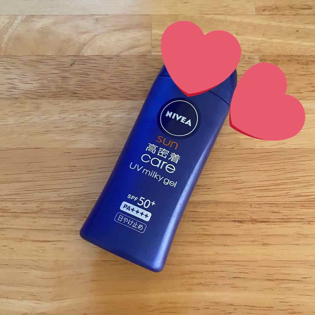 ニベアサン 高密着ケア UVミルキィジェル/ニベア/日焼け止め・UVケアを使ったクチコミ(1枚目)