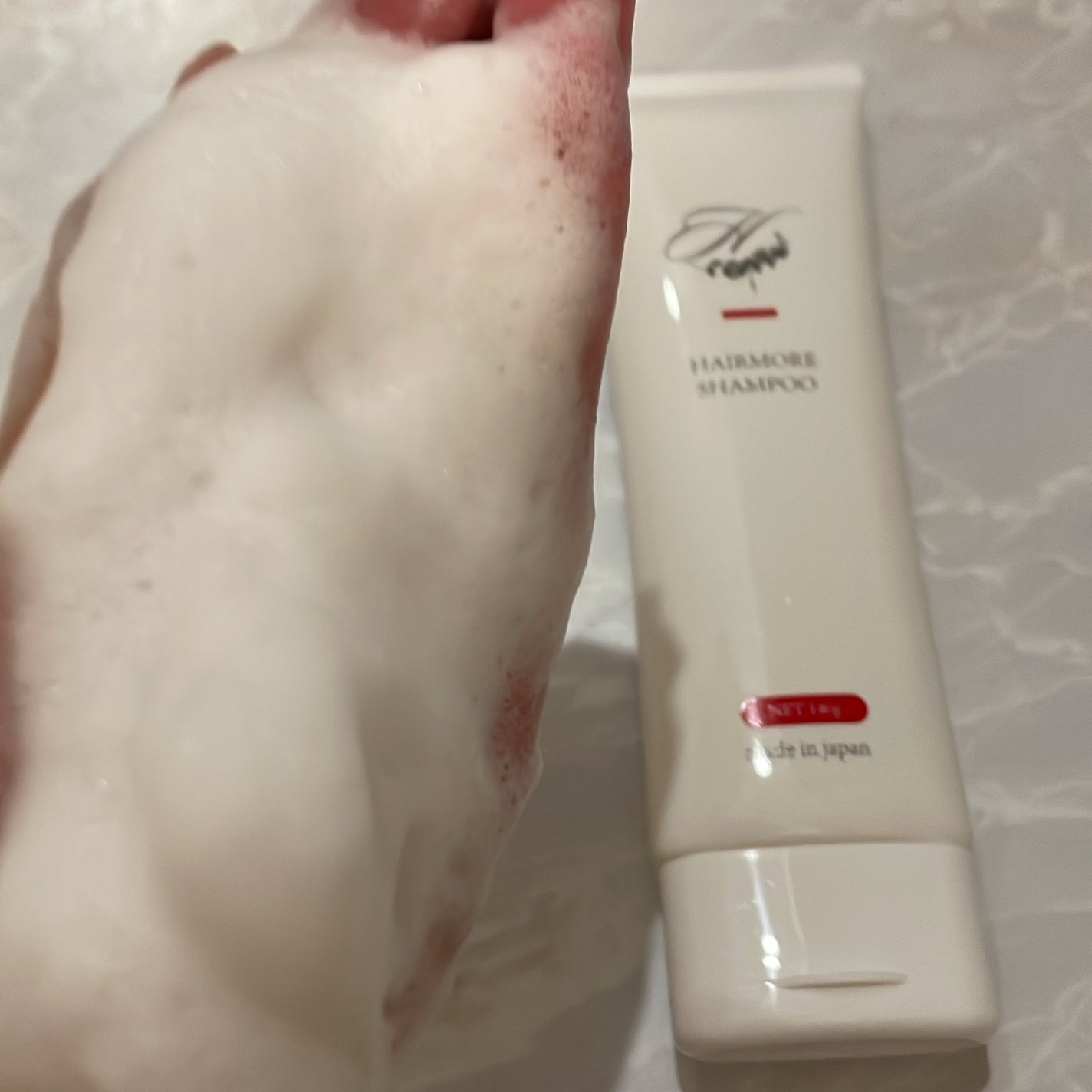 スカルプジェルシャンプー/ヘアモア/市販シャンプーを使ったクチコミ(5枚目)