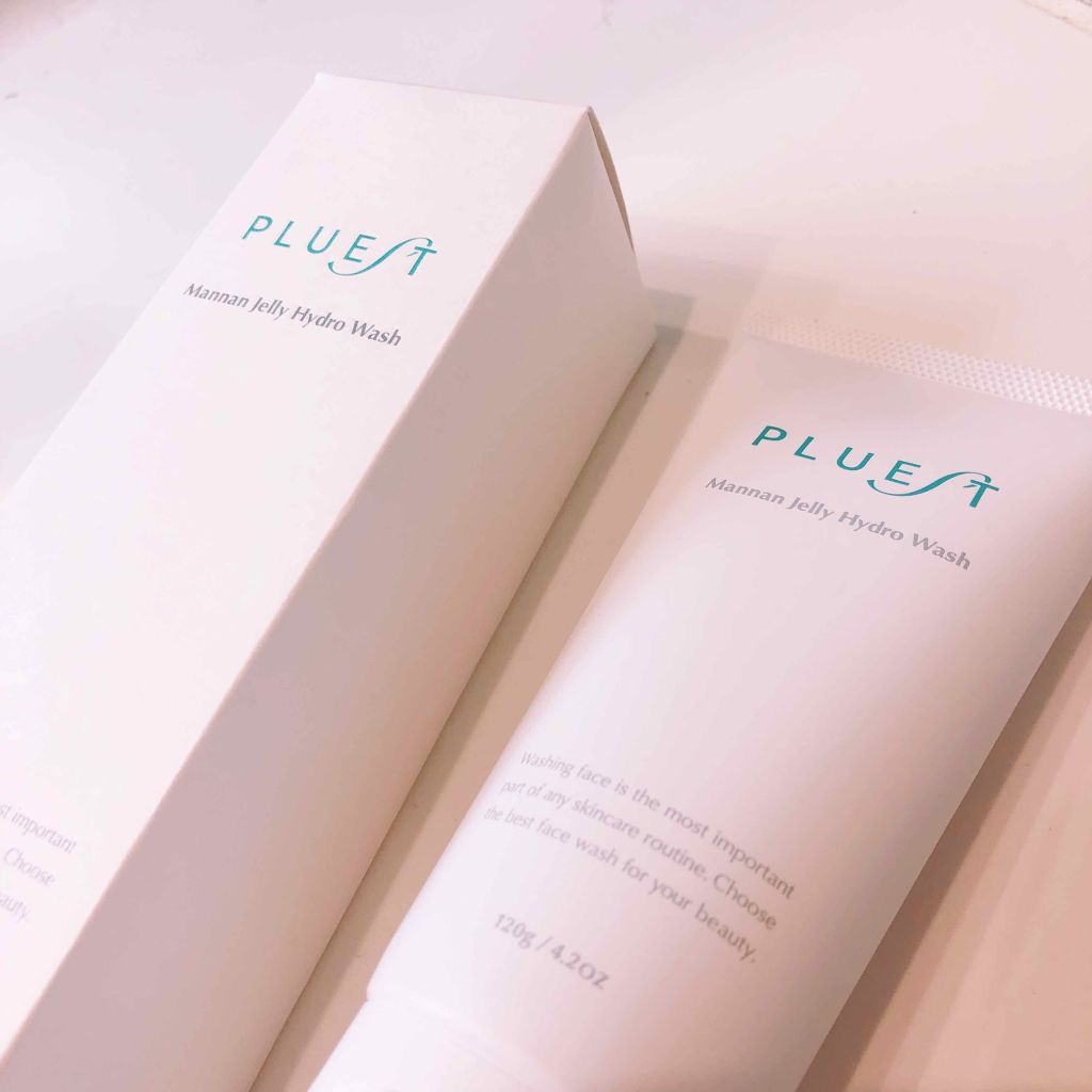 マンナンジェリーハイドロウォッシュ/PLUEST/洗顔料を使ったクチコミ（1枚目）