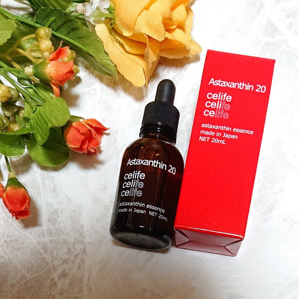 アスタキサンチン配合美容液 アスタキサンチン20/Celife/美容液を使ったクチコミ(2枚目)