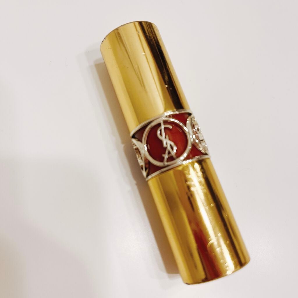 ルージュ ヴォリュプテ シャイン/YVES SAINT LAURENT BEAUTE/口紅を使ったクチコミ(2枚目)