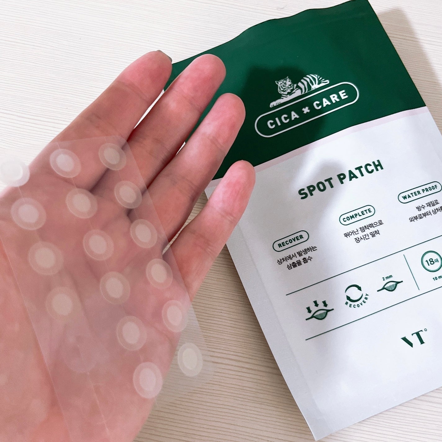 プロCICA クリアスポットパッチ/VT/その他スキンケアを使ったクチコミ(3枚目)