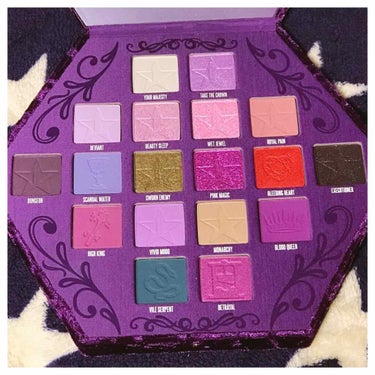 BLOOD LUST ARTISTRY PALETTE/Jeffree Star Cosmetics/アイシャドウパレットを使ったクチコミ（3枚目）