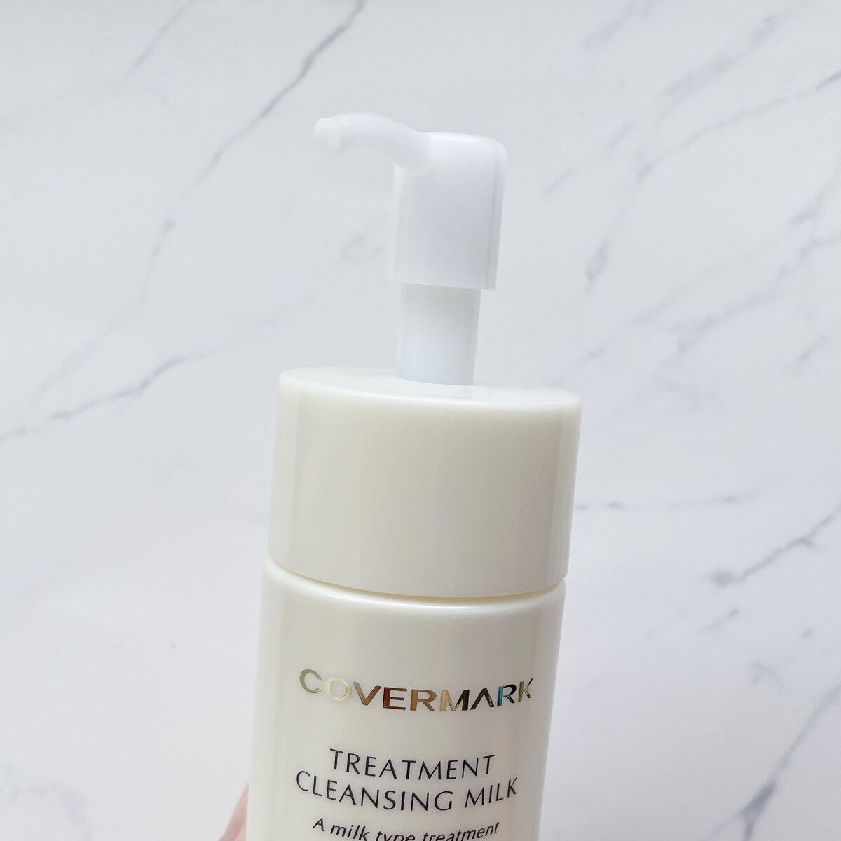 トリートメント クレンジング ミルク/COVERMARK/ミルククレンジングを使ったクチコミ（3枚目）