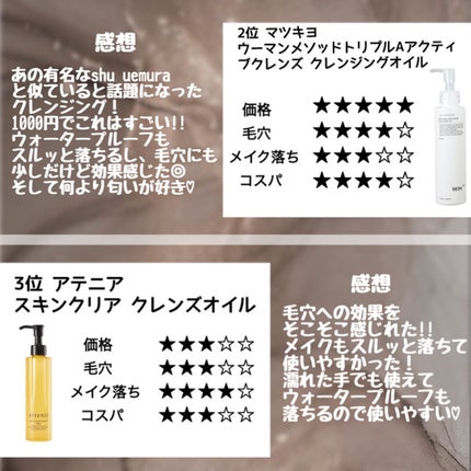 マイルドクレンジング オイル/ファンケル/オイルクレンジングを使ったクチコミ(3枚目)