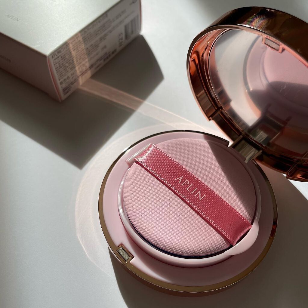 ピンクティーツリーカバークッション/APLIN/クッションファンデーションを使ったクチコミ（2枚目）