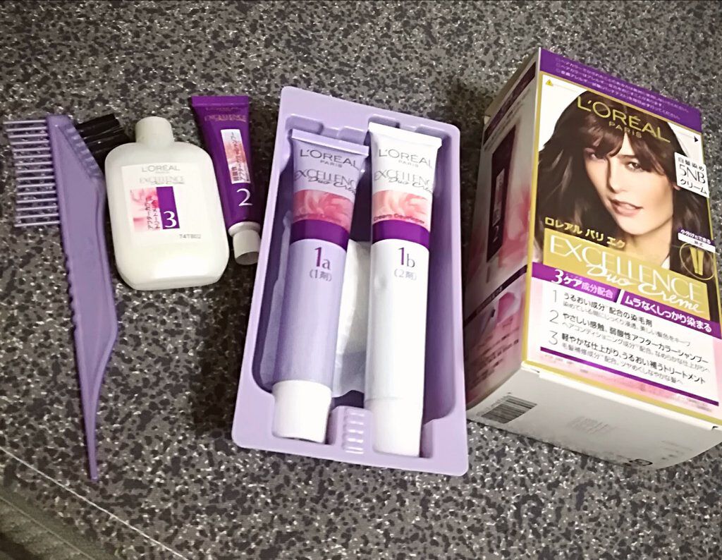 エクセランス R クリームタイプ /ロレアル パリ/ヘアカラーを使ったクチコミ(1枚目)