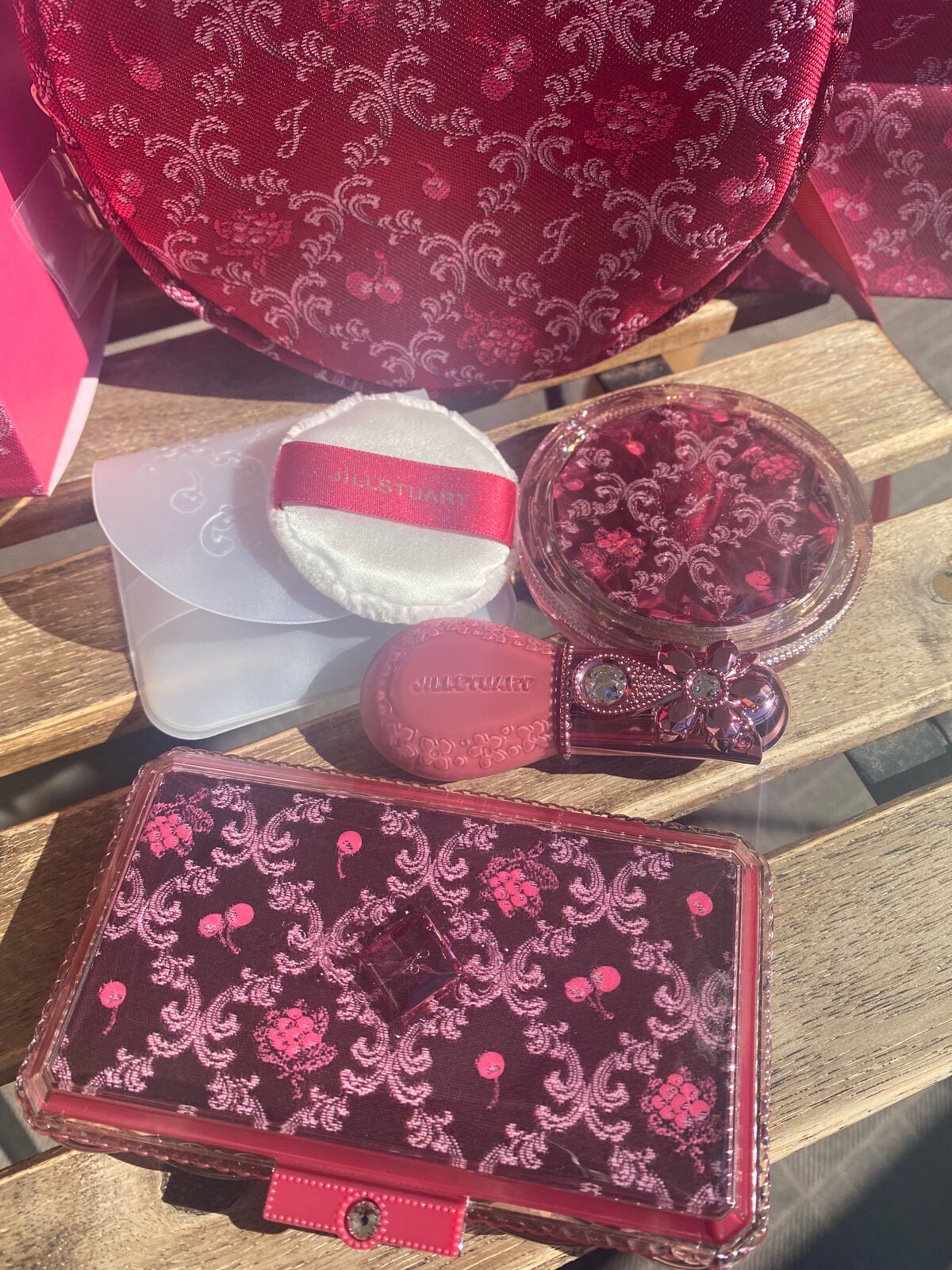 ジルスチュアート ミッドナイトチェリー コレクション/JILL STUART/メイクアップキットを使ったクチコミ(4枚目)