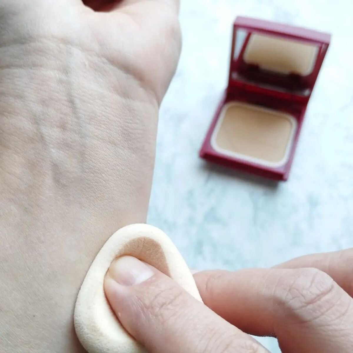 プロフィニッシュファンデーション/インテグレート/パウダーファンデーションを使ったクチコミ(6枚目)