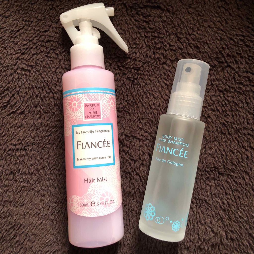 ボディミスト ピュアシャンプーの香り【パッケージリニューアル】/フィアンセ/香水(レディース)を使ったクチコミ（1枚目）