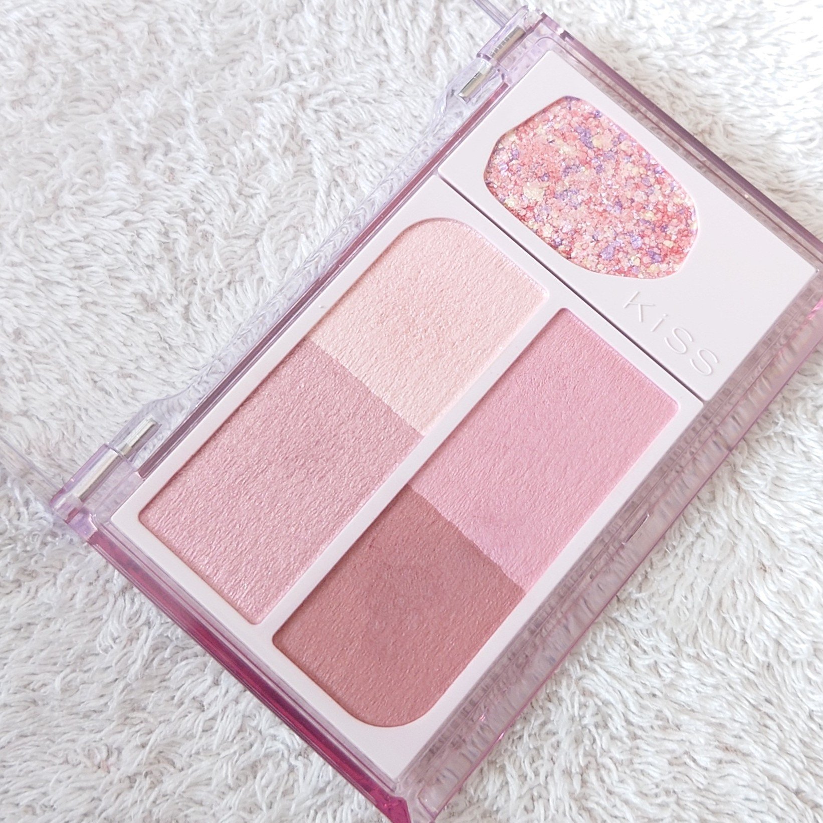 カクテルデイズ 03 ピンキーデライト/KiSS/アイシャドウパレットを使ったクチコミ（1枚目）