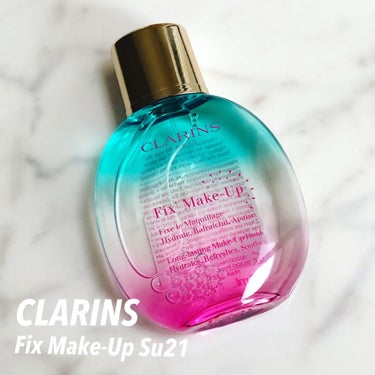 フィックス メイクアップ/CLARINS/ミスト状化粧水を使ったクチコミ（1枚目）