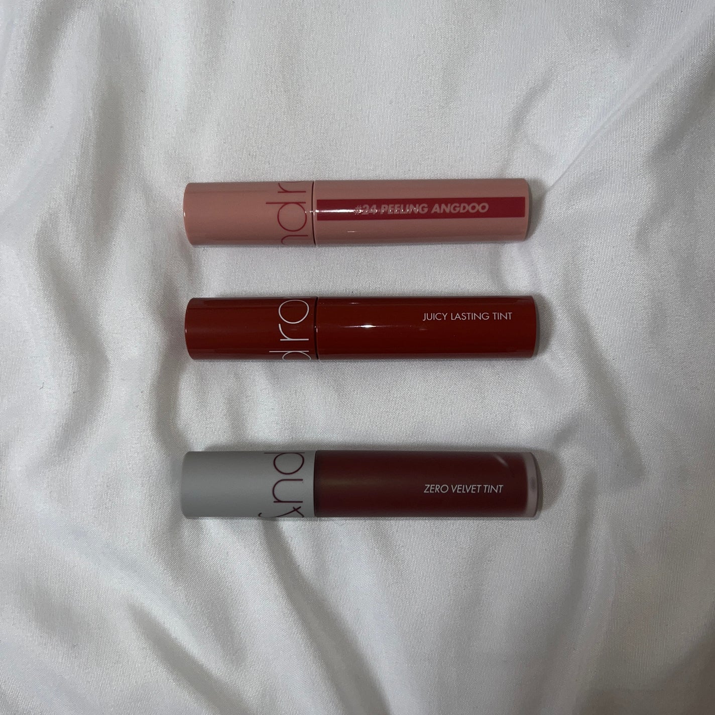 ジューシーラスティングティント/rom&nd/リップティントを使ったクチコミ(1枚目)