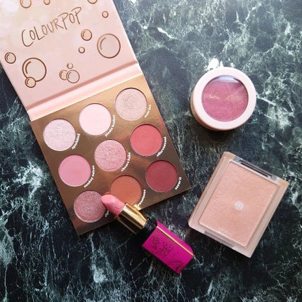 by the rose/ColourPop/アイシャドウパレットを使ったクチコミ(3枚目)