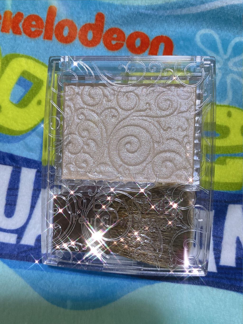 パールグロウハイライト/CEZANNE/パウダーハイライトを使ったクチコミ(1枚目)