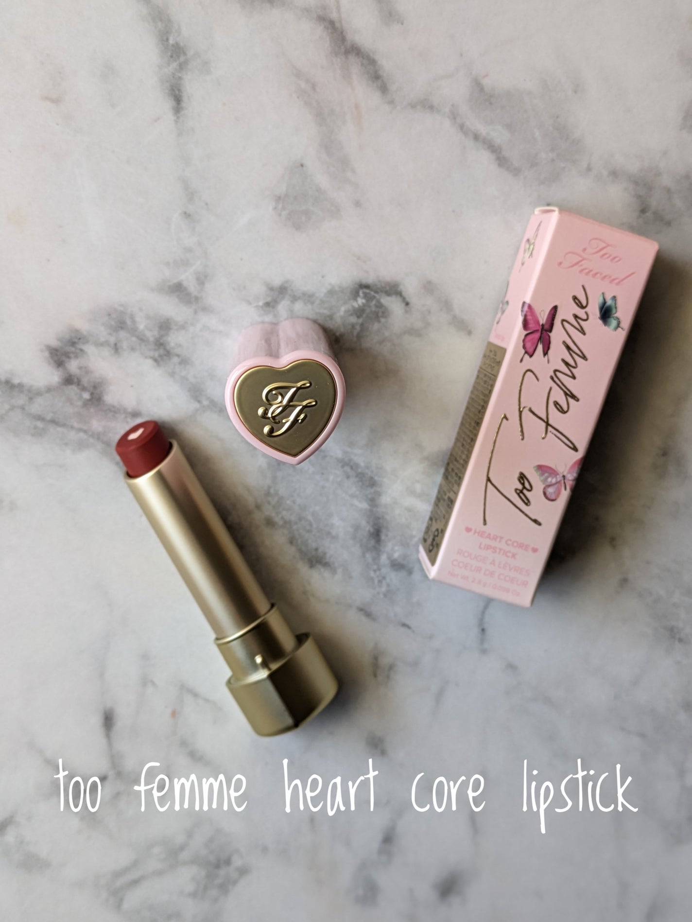 トゥー フェム ハート コア リップスティック/Too Faced/口紅を使ったクチコミ(1枚目)