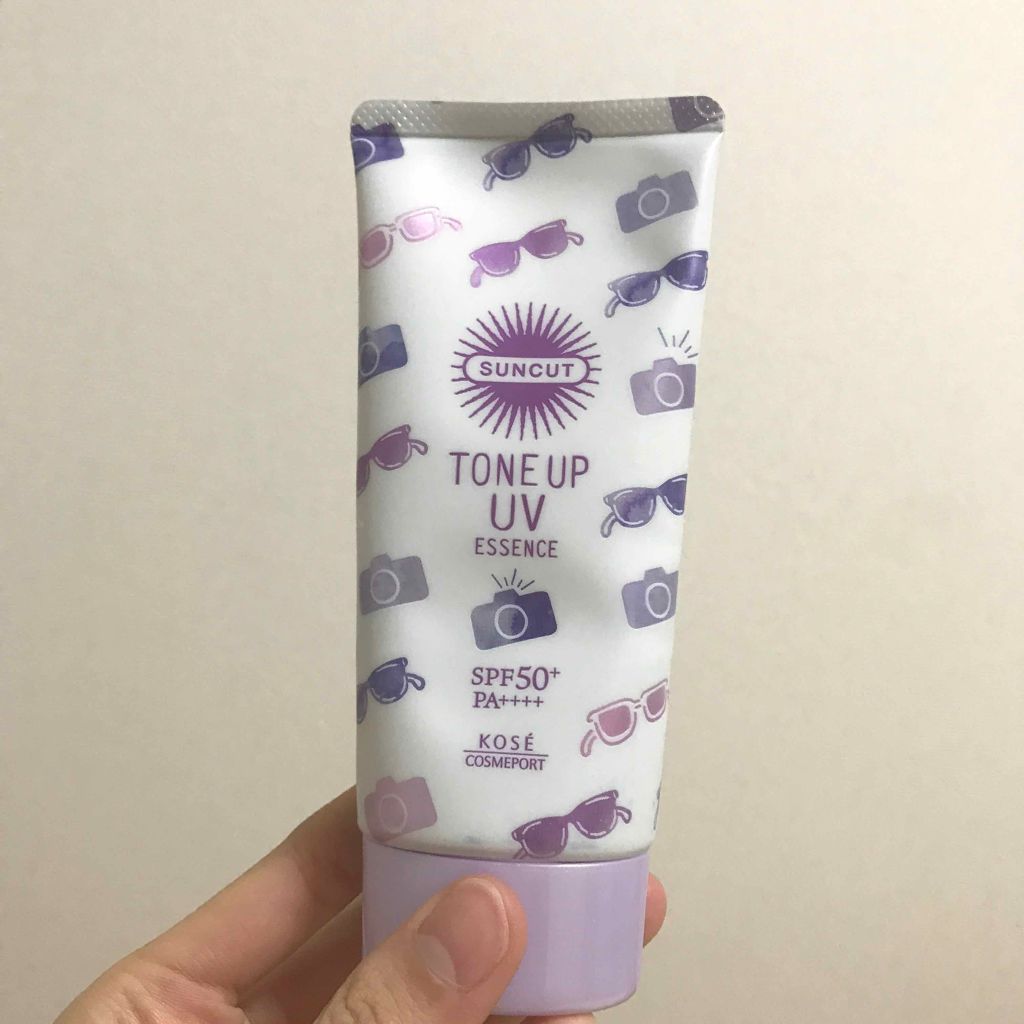 トーンアップUV エッセンス/サンカット®/日焼け止めローションを使ったクチコミ(1枚目)