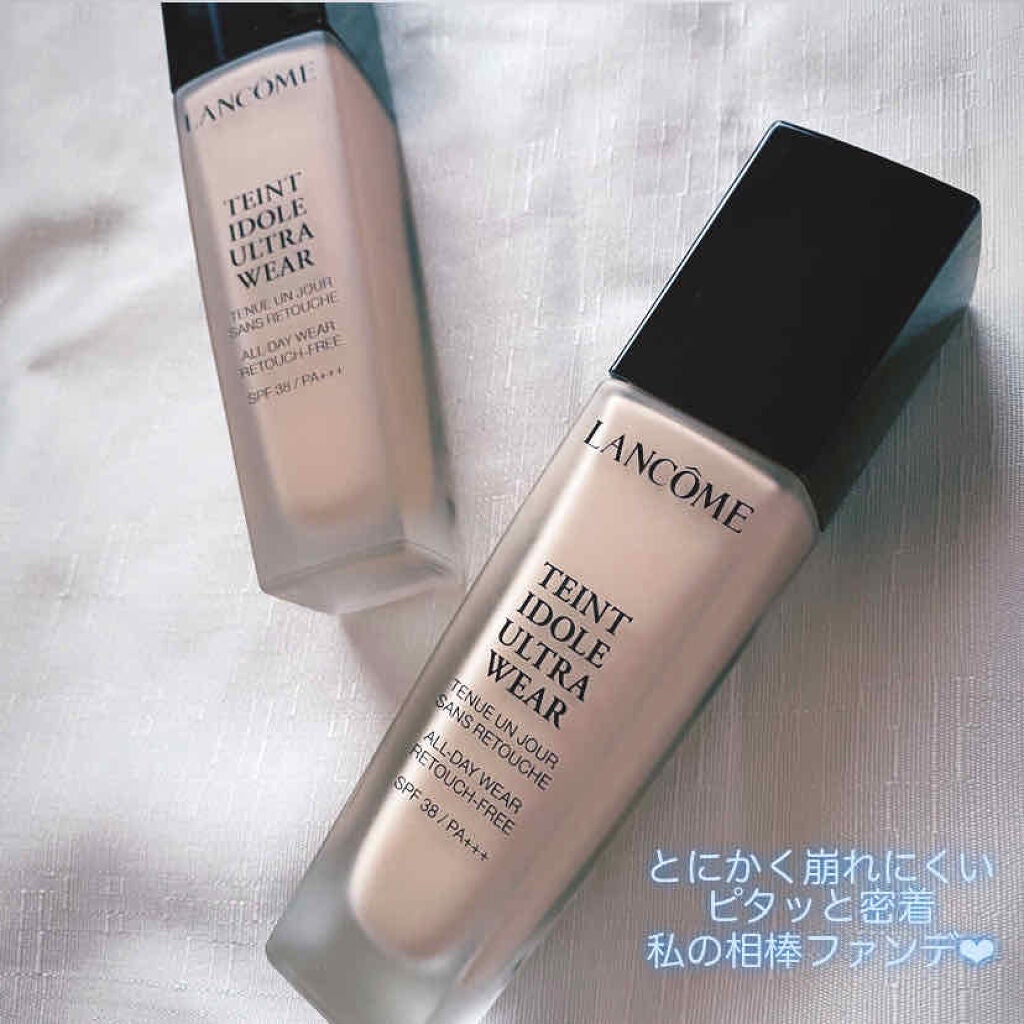 タンイドル ウルトラ ウェア リキッド/LANCOME/リキッドファンデーションを使ったクチコミ(1枚目)