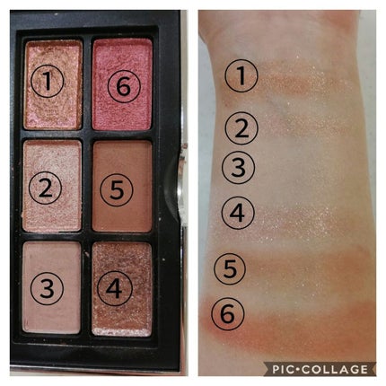 ナーズイスト ウォンテッド ミニアイシャドーパレット/NARS/アイシャドウパレットを使ったクチコミ(3枚目)