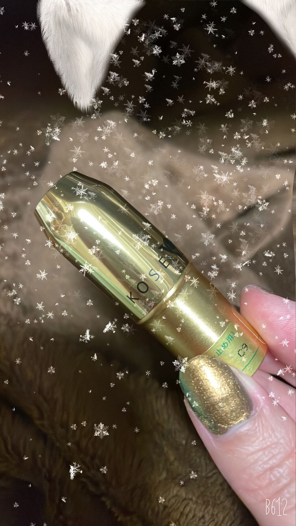 バーグ リップクリーム/コーセー/リップクリームを使ったクチコミ(1枚目)