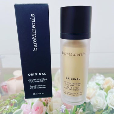 オリジナル  リキッド  ミネラル  ファンデーション フェアリーライト 03/bareMinerals/リキッドファンデーションを使ったクチコミ（1枚目）