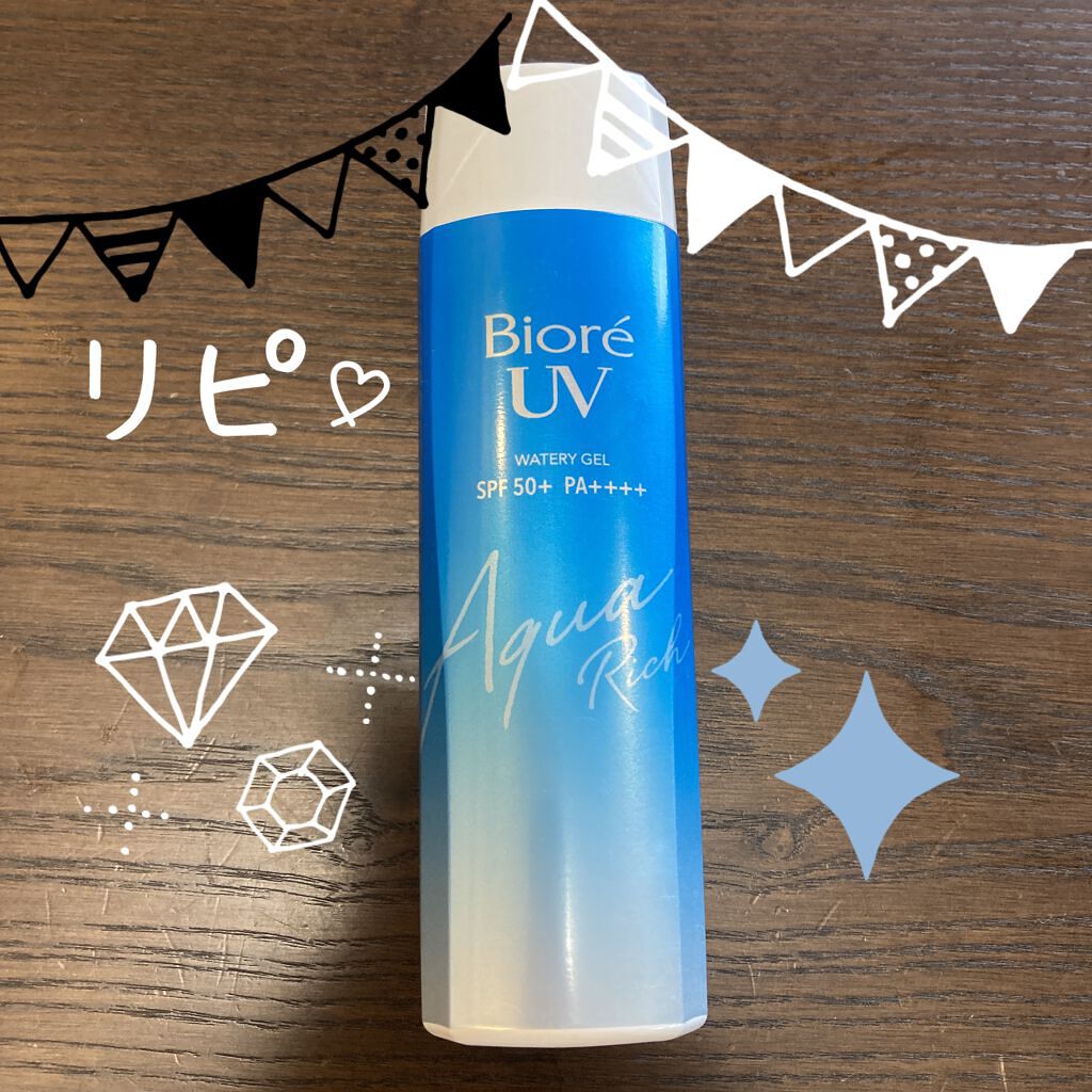 ビオレUV アクアリッチウォータリージェル /ビオレ/日焼け止め・UVケアを使ったクチコミ（1枚目）