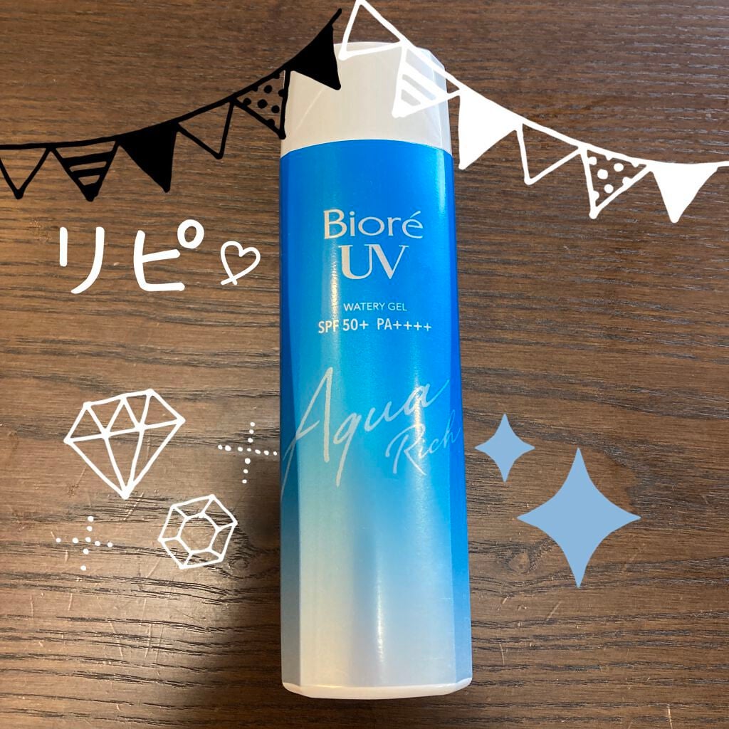 ビオレUV アクアリッチウォータリージェル /ビオレ/日焼け止め・UVケアを使ったクチコミ(1枚目)