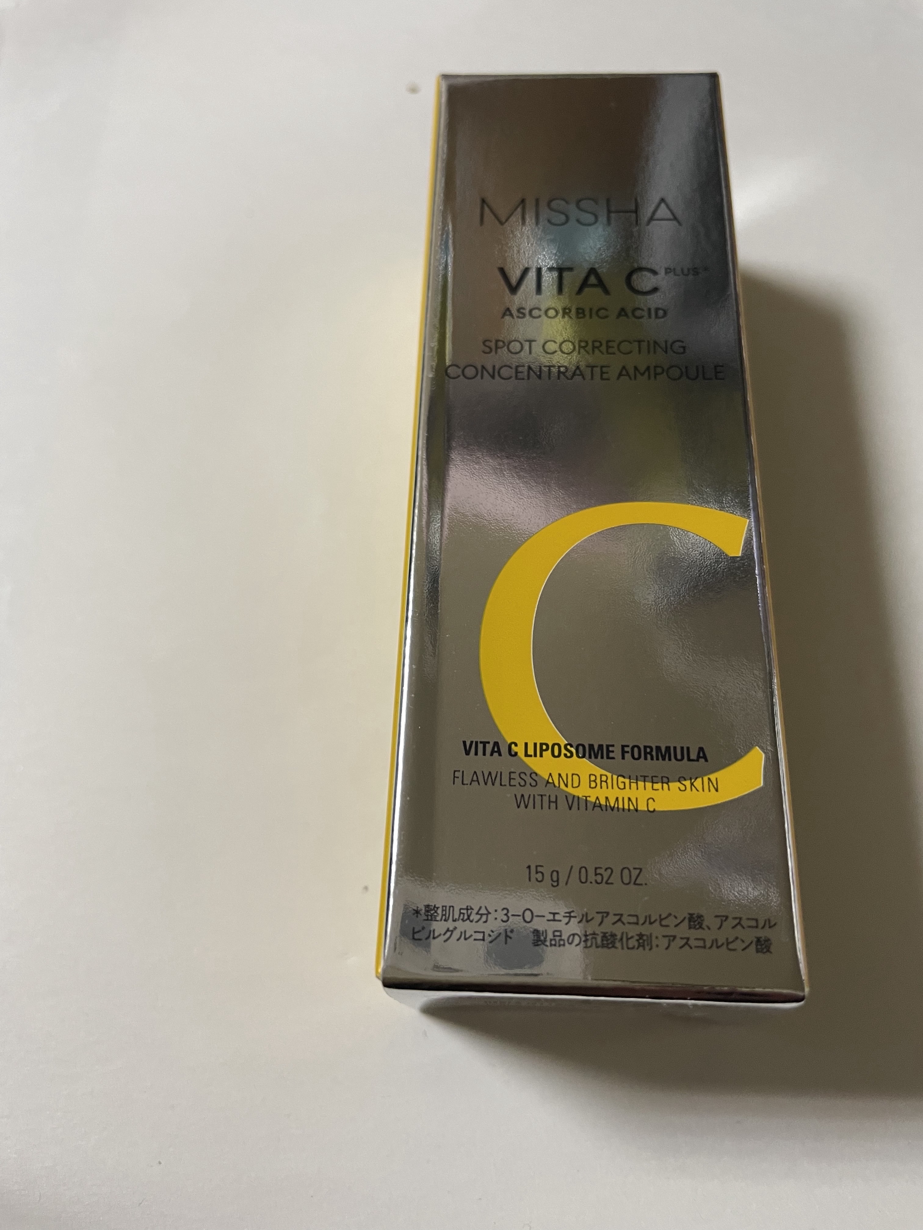 ミシャ ビタシープラス フレッシュプレス美容液/MISSHA/美容液を使ったクチコミ（1枚目）