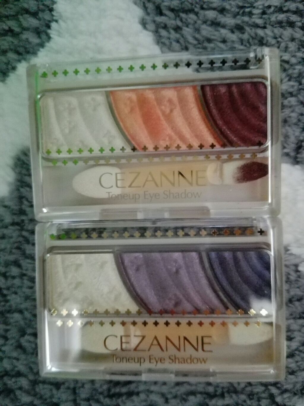 トーンアップアイシャドウ/CEZANNE/アイシャドウパレットを使ったクチコミ(1枚目)