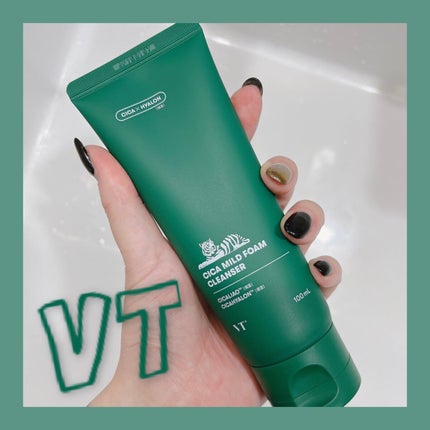 CICA マイルドフォームクレンザー/VT/洗顔フォームを使ったクチコミ(1枚目)