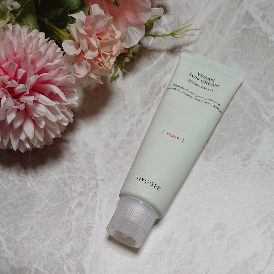ヴィーガンサンクリーム/HYGGEE/日焼け止めクリームを使ったクチコミ(2枚目)