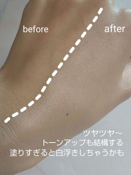 リンクルUV乳液/なめらか本舗/日焼け止めミルクを使ったクチコミ(3枚目)