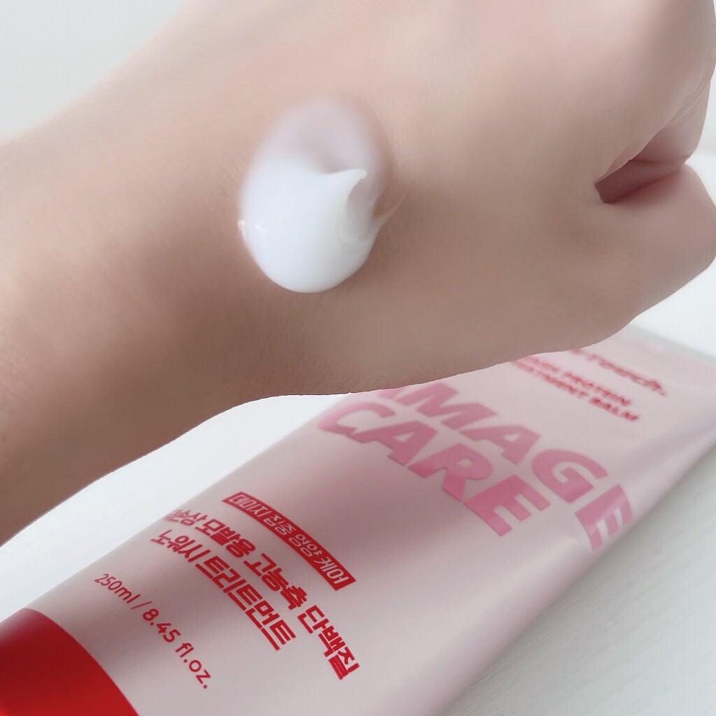 No wash Protein HairTreatment Balm/MELLOW TOUCH/洗い流すヘアトリートメントを使ったクチコミ(1枚目)