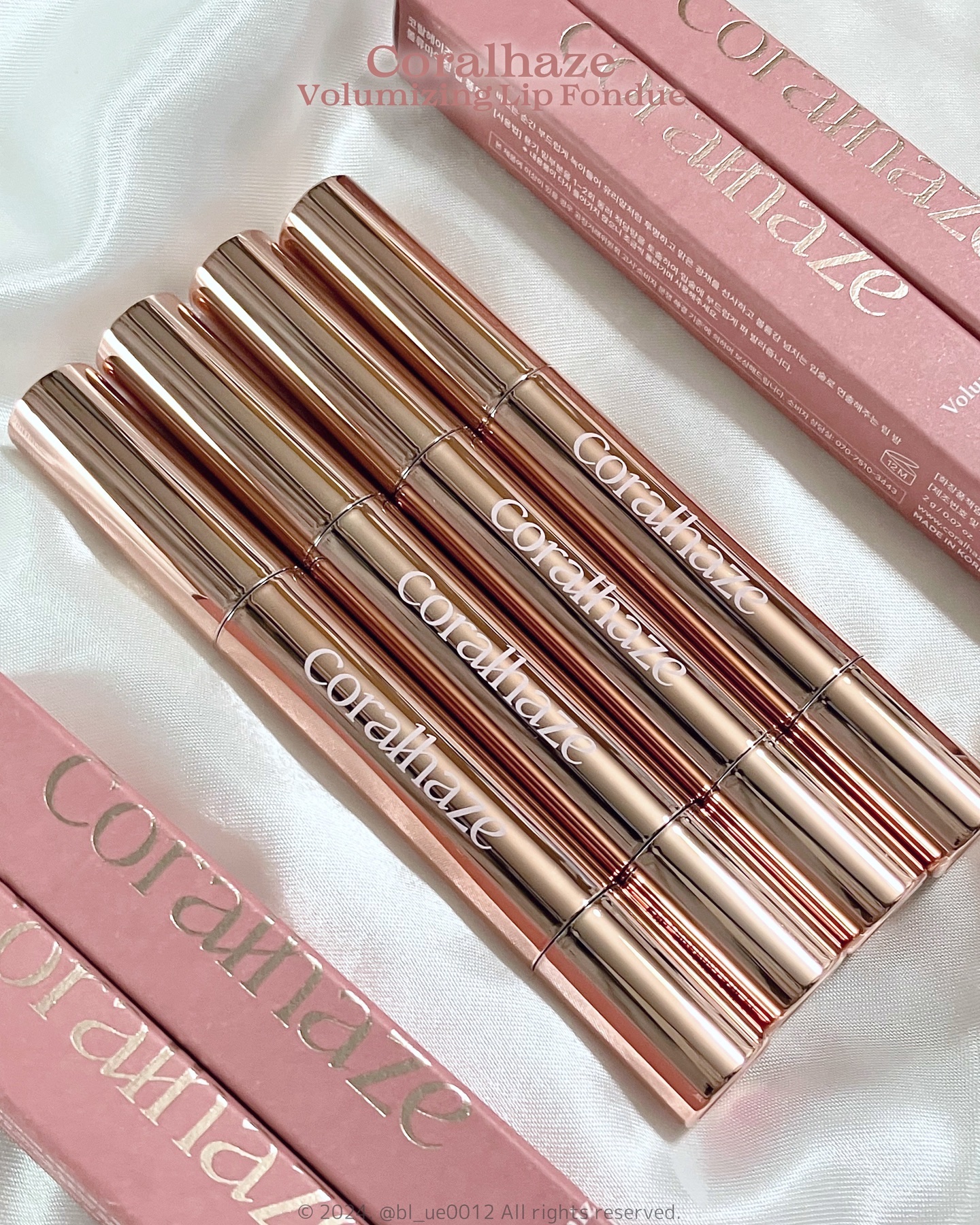 ボリューマイジングフォンデュリップ/Coralhaze/口紅を使ったクチコミ（2枚目）