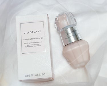 JILL STUART ジルスチュアート イルミネイティング セラムプライマー UVのクチコミ「
紫外線がかなーり気になる時期になったので
今年も普段メイクのメンバーに派遣させました🥺✩.*.....」（3枚目）