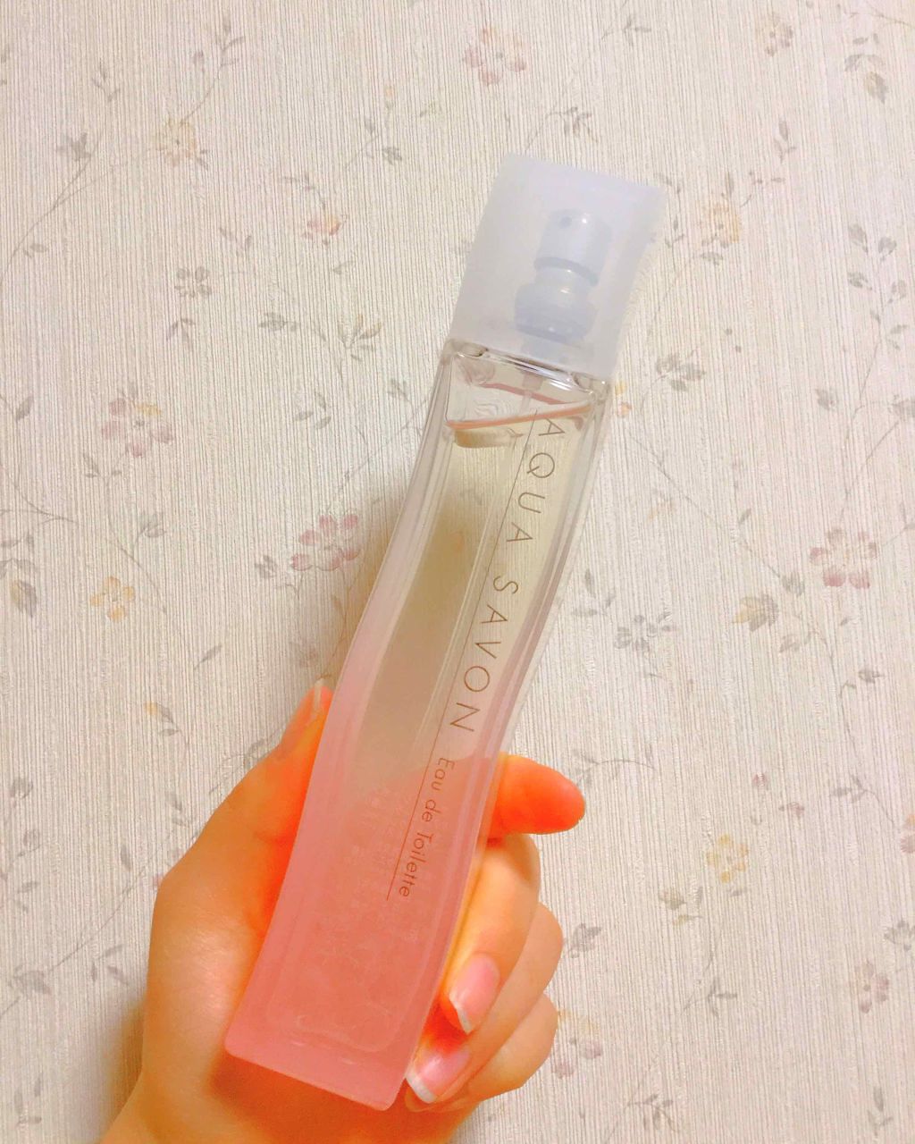 アクア　シャボン　サクラフローラルの香り　オードトワレ/アクアシャボン/香水(レディース)を使ったクチコミ（1枚目）