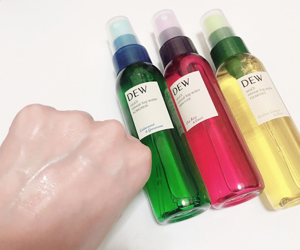 uruOiリトリートフォグウォーター/DEW/ミスト状化粧水を使ったクチコミ（3枚目）