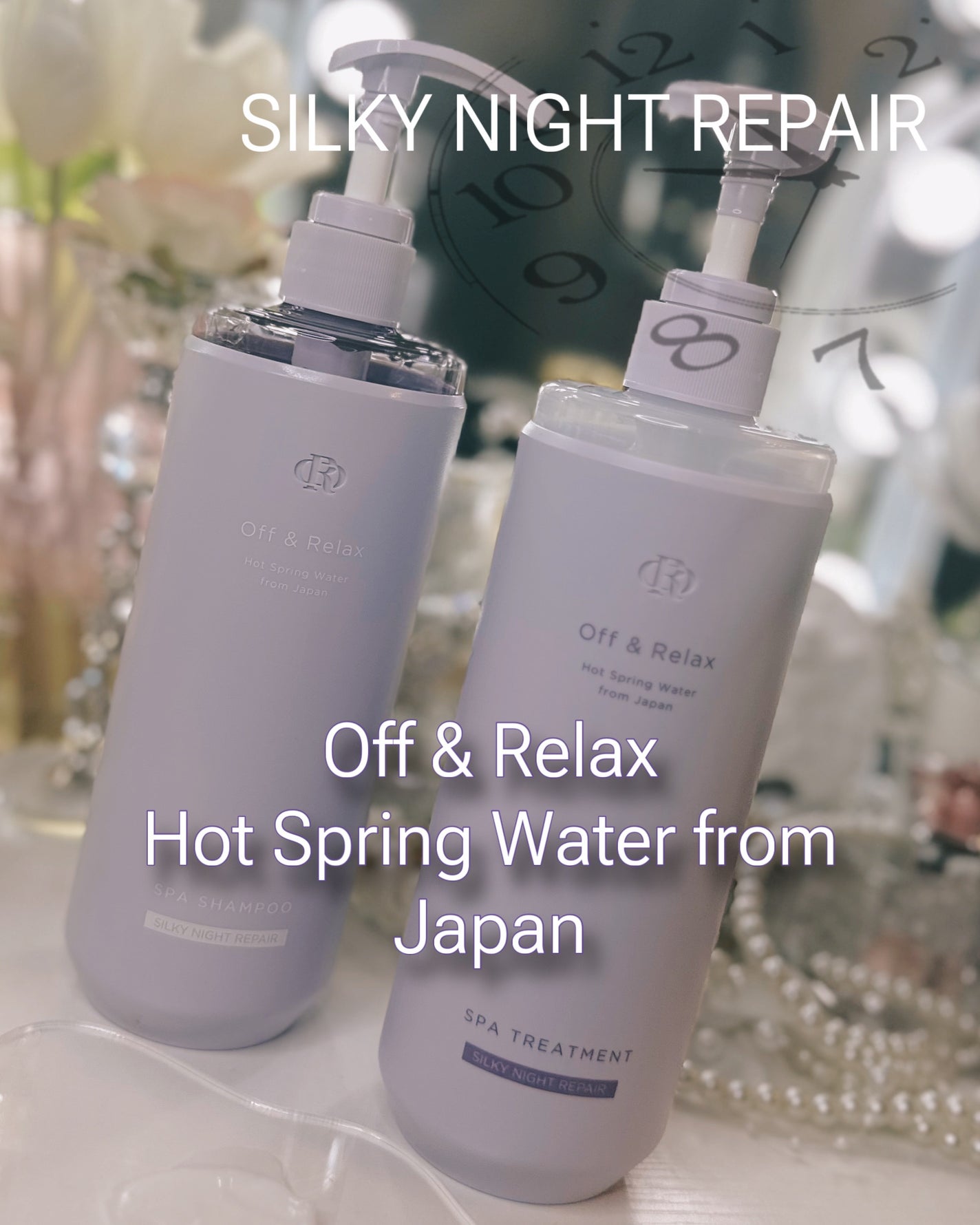 OR スパ・シャンプー/ヘアトリートメント シルキーナイトリペア/Off&Relax/市販シャンプーを使ったクチコミ(1枚目)