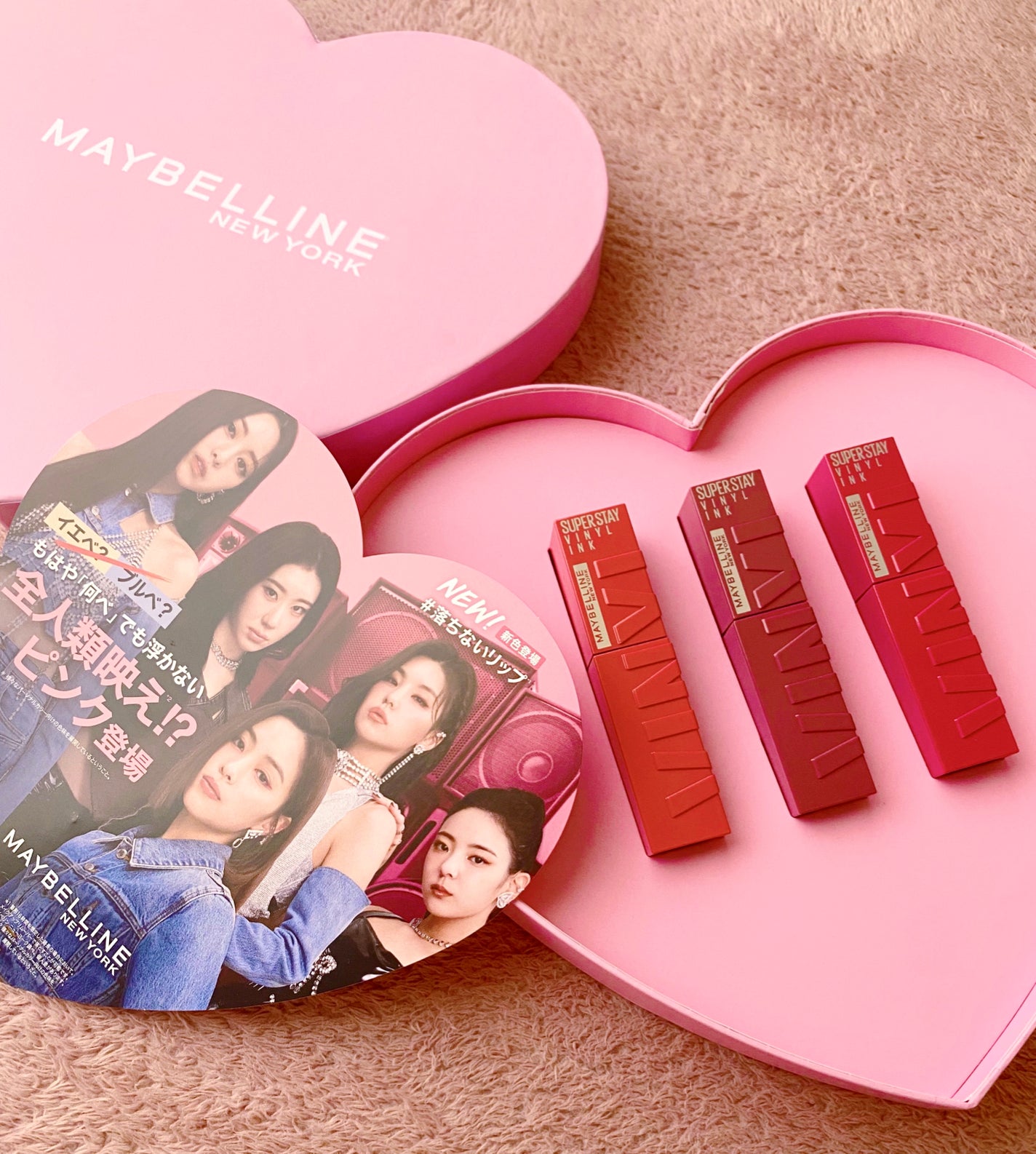 SPã¹ã〠ãŽã£ãã«ã€ã³ã¯/MAYBELLINE NEW YORK/å£çŽ
ã䜿ã£ãã¯ãã³ãïŒ4æç®ïŒ