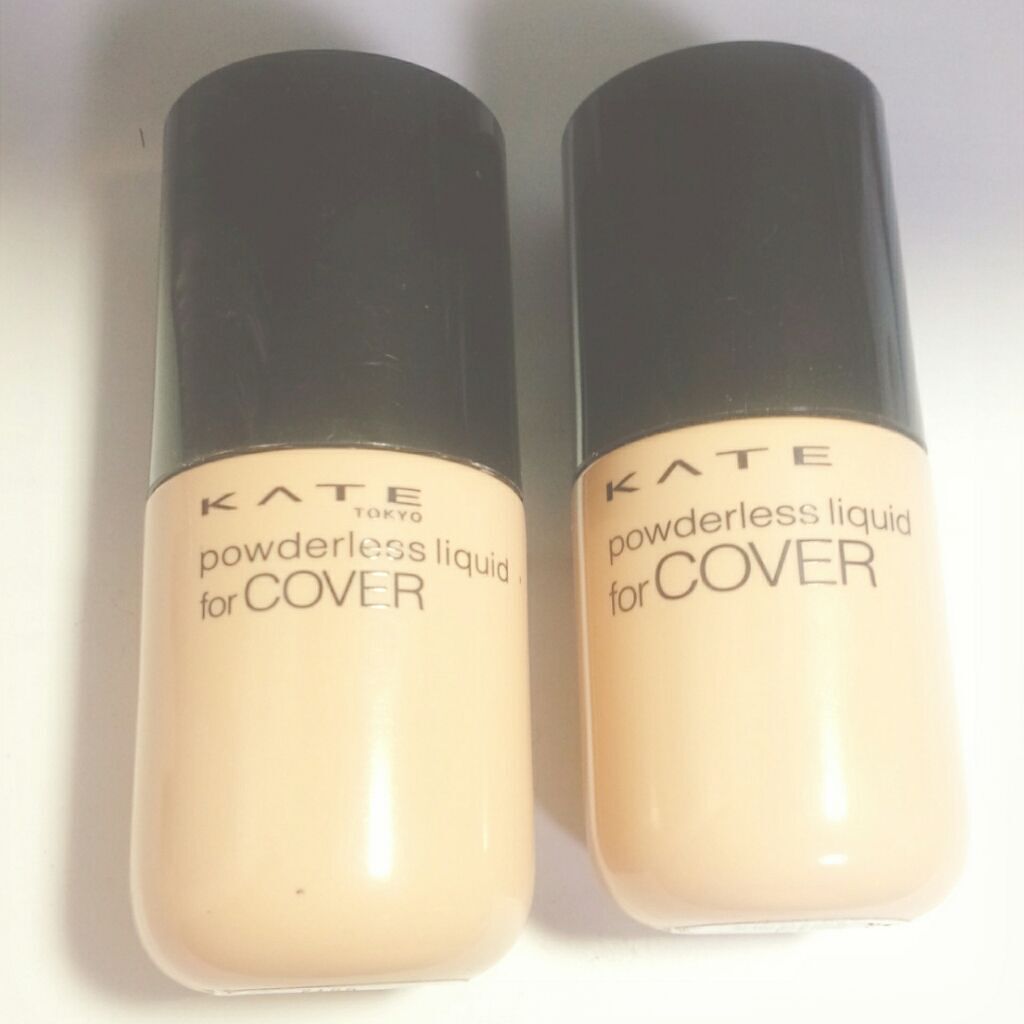 パウダレスリキッド/KATE/リキッドファンデーションを使ったクチコミ(1枚目)