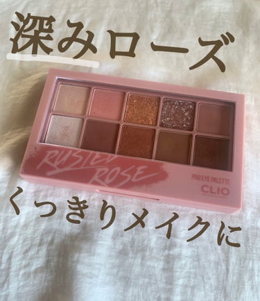 プロ アイ パレット 05 RUSTED ROSE/CLIO/アイシャドウパレットを使ったクチコミ（1枚目）