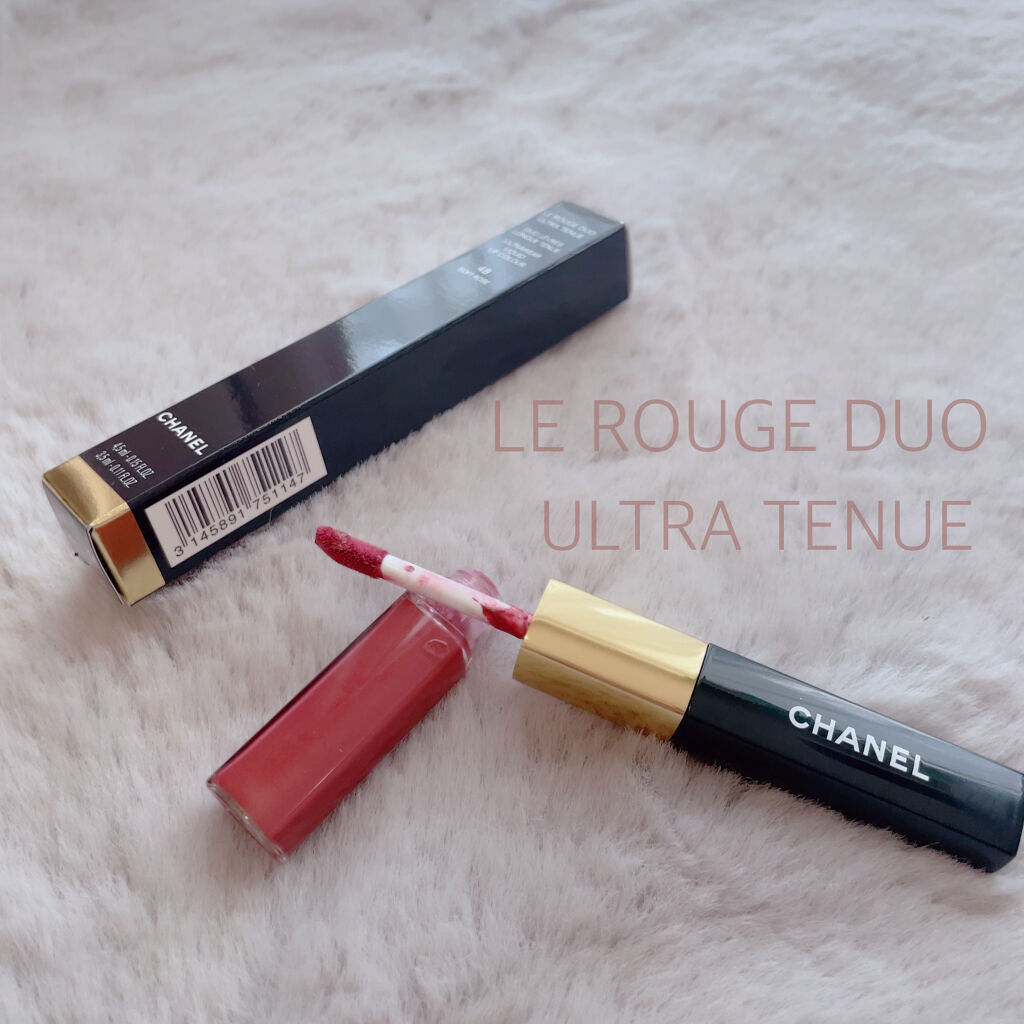 ル ルージュ デュオ ウルトラ トゥニュ/CHANEL/口紅を使ったクチコミ（1枚目）