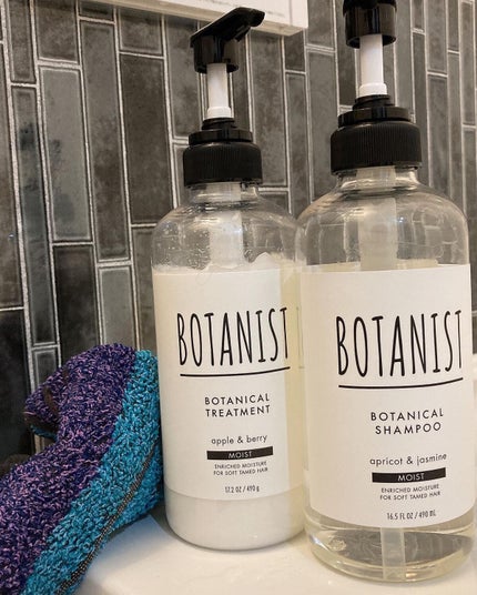ボタニカルシャンプー/トリートメント(モイスト) /BOTANIST/シャンプー・コンディショナーを使ったクチコミ(1枚目)