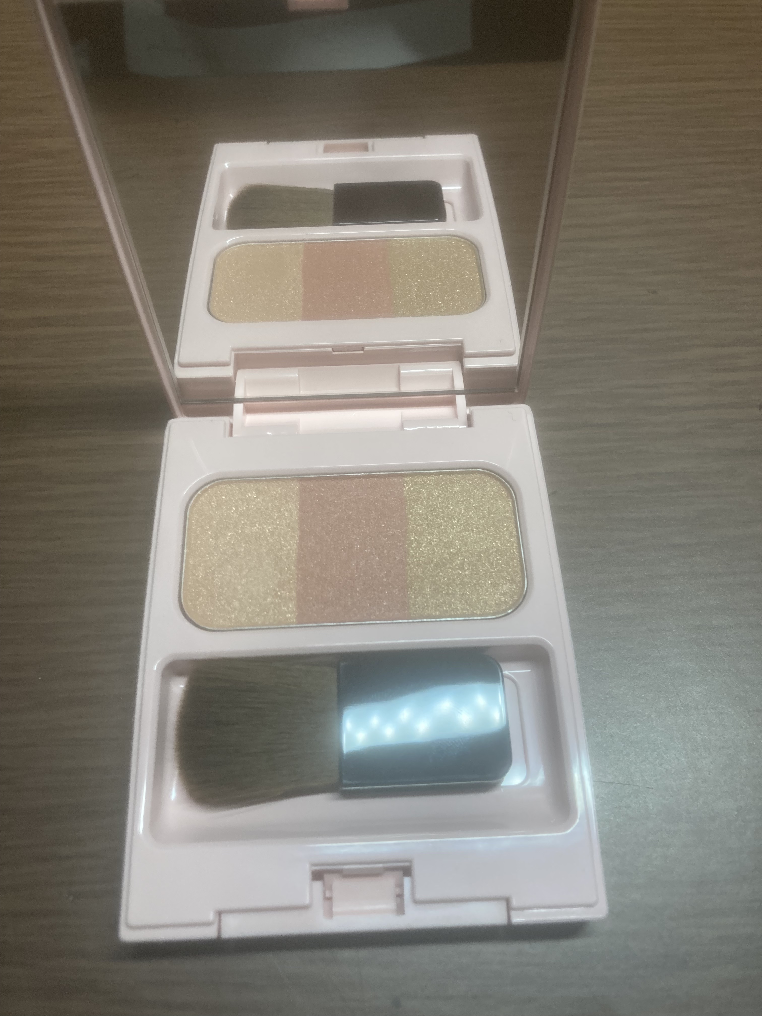 ブレンドチークカラー kissing サンシャインオレンジ/WHOMEE/パウダーチークを使ったクチコミ（1枚目）