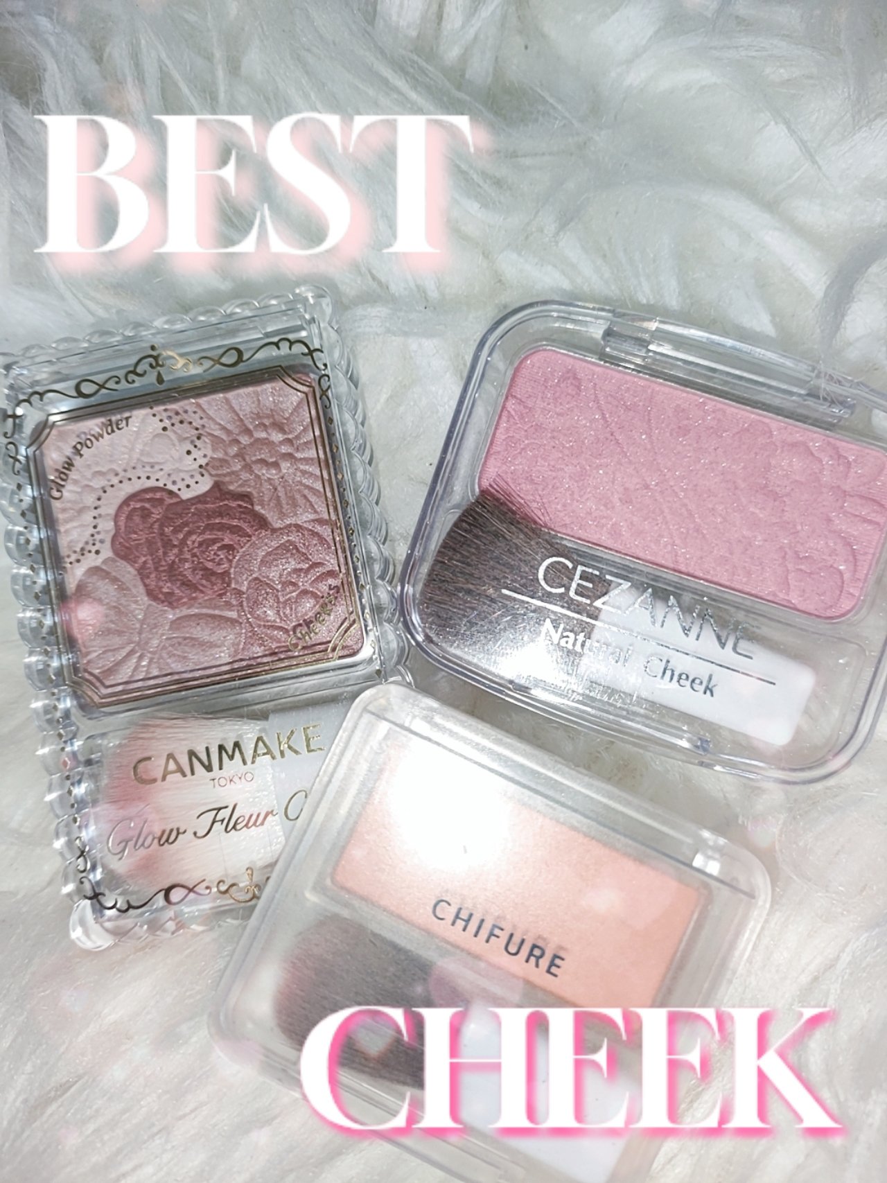 グロウフルールチークス/キャンメイク/パウダーチークを使ったクチコミ（1枚目）