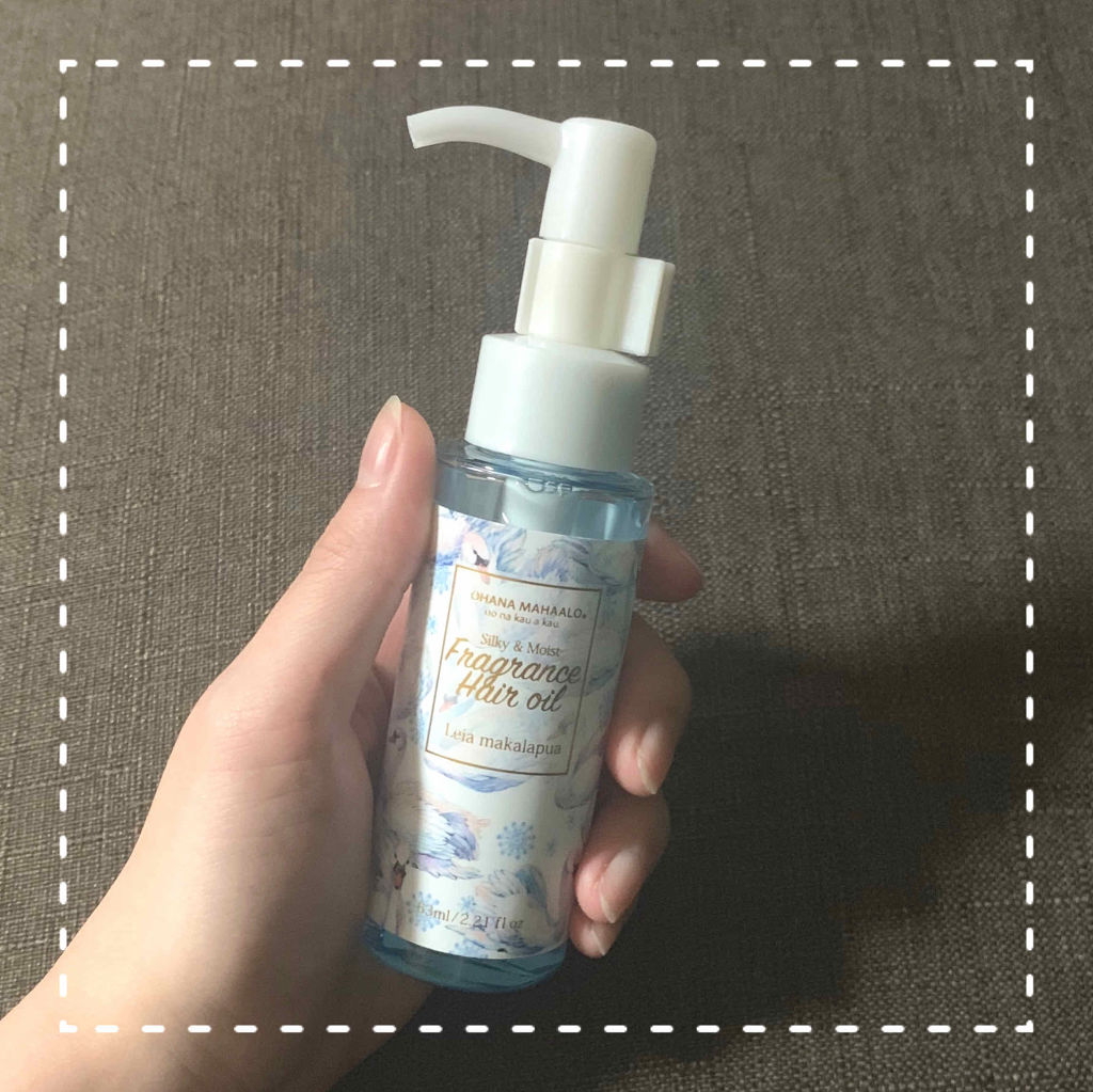 オハナ・マハロ フレグランスヘアオイル リッチモイスト <レイア マカラプア>/OHANA MAHAALO/ヘアオイルを使ったクチコミ（1枚目）