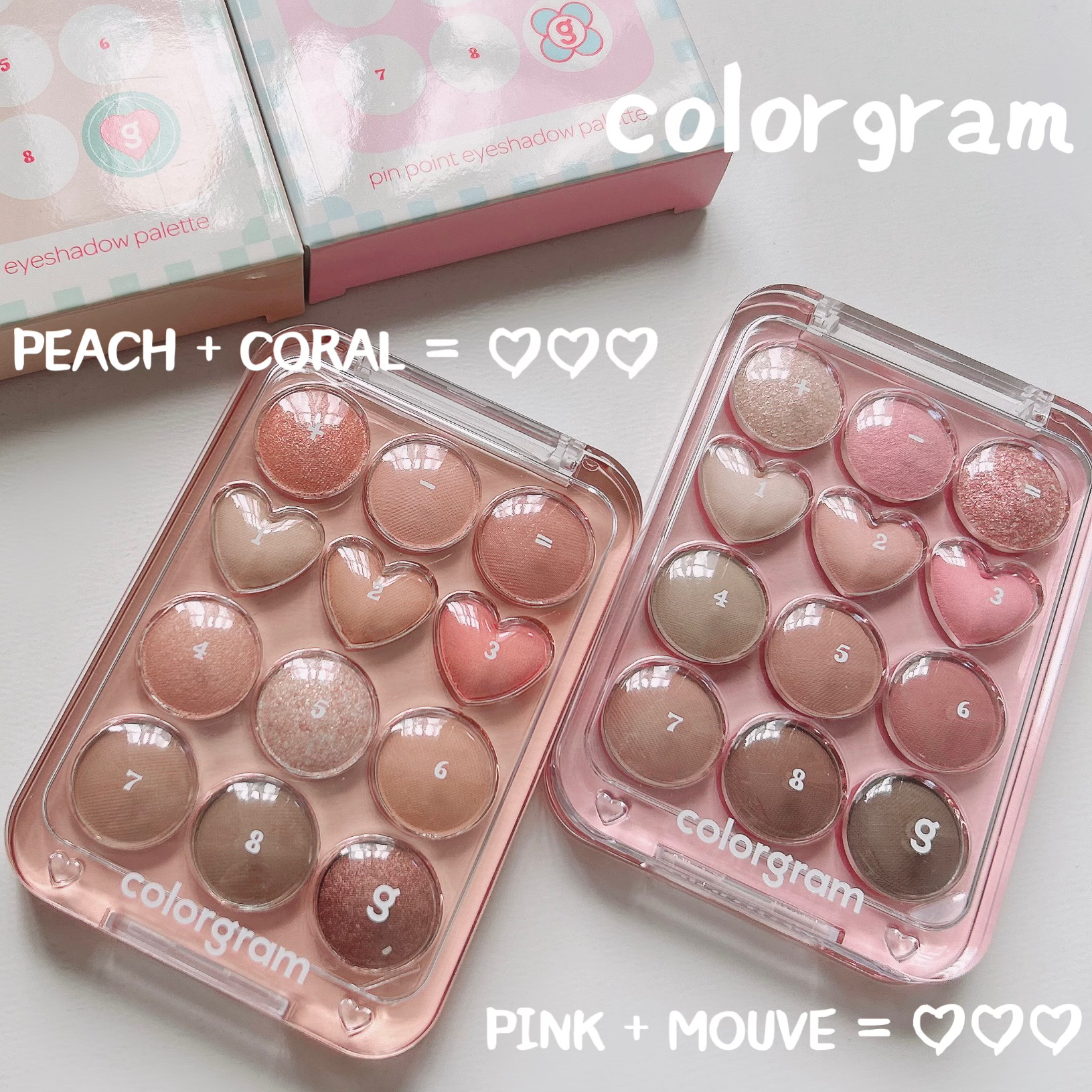 目元チュートリアルアイパレット/Colorgram/アイシャドウパレットを使ったクチコミ（1枚目）