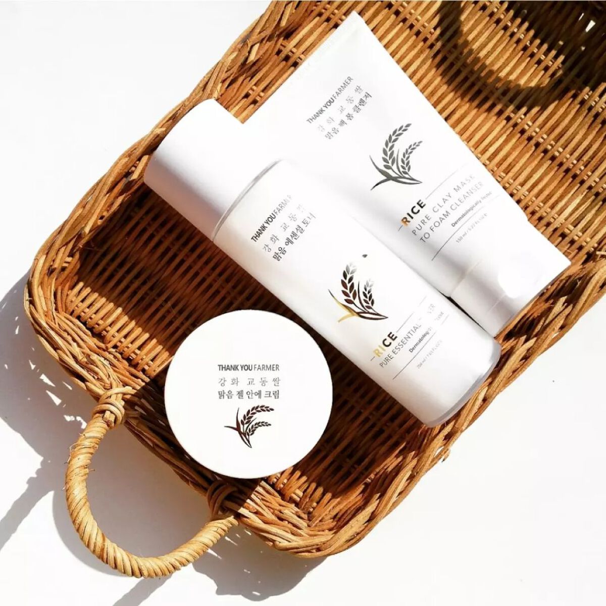 ライスピュアジェル＆クリーム/THANK YOU FARMER/フェイスクリームを使ったクチコミ（2枚目）