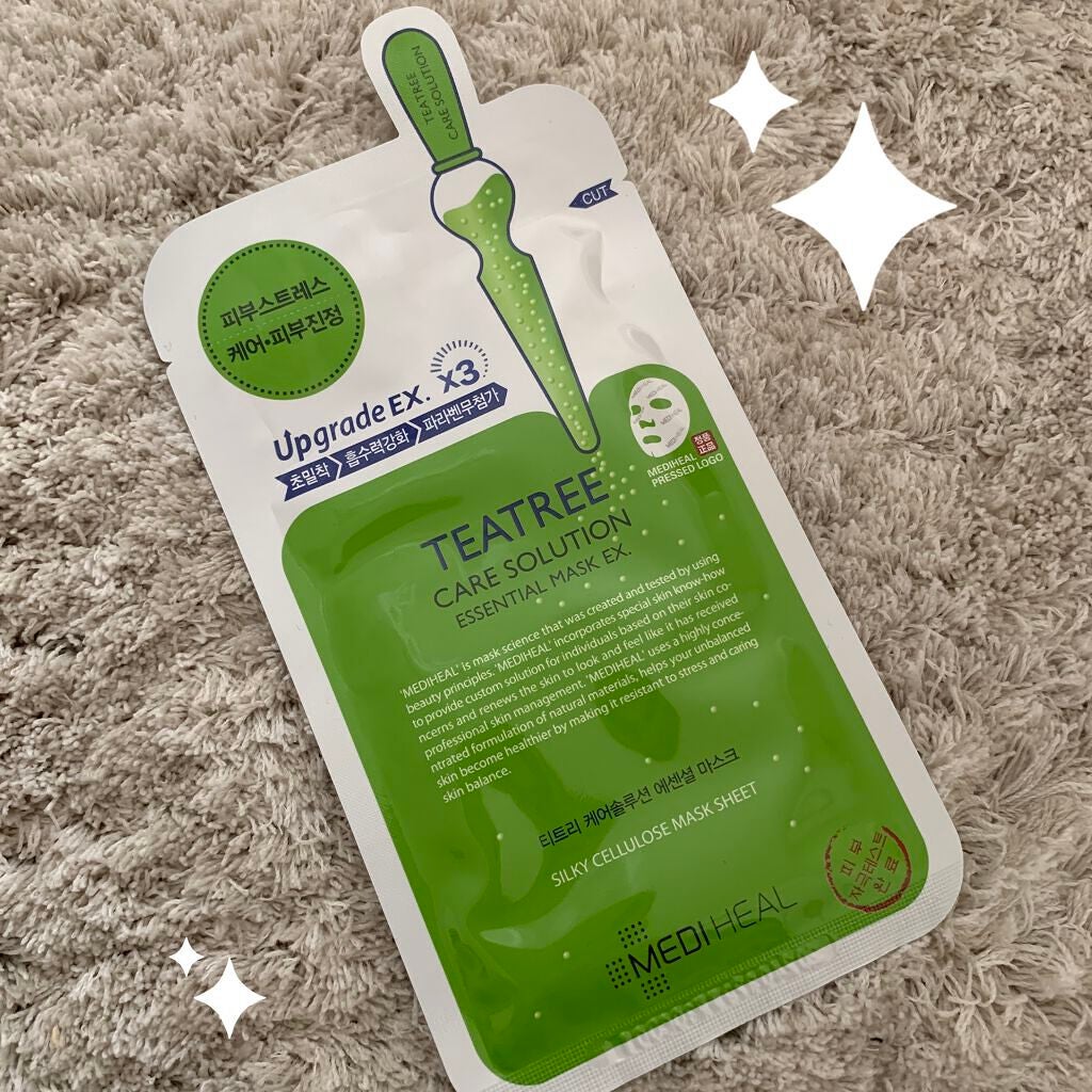 ティーツリーケア ソリューション エッセンシャルマスクEX/MEDIHEAL/シートマスク・パックを使ったクチコミ(1枚目)